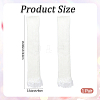 1 Pair Acrylic Fibers Long Mesh Lace Gloves AJEW-CN0006-67A-2