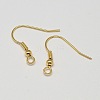 Brass Earring Hooks LS-X-KK-L137-03G-NR-2