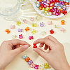 100Pcs Transparent Acrylic Beads OACR-DC0001-33-3