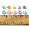 250Pcs 2 Styles Opaque Acrylic Beads MACR-FS0001-63-5