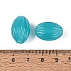 Handmade Ribbed Lampwork Beads LAMP-N042-01E-3