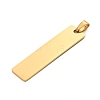 Ion Plating(IP) 304 Stainless Steel Pendants LS-STAS-D142-01A-G-1