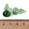 Dyed Natural White Jade Pendants G-Q601-42B-4
