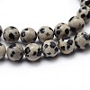 Natural Dalmatian Jasper Round Bead Strands X-G-J303-19-10mm-3