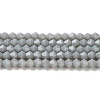 Opaque Solid Color Imitation Jade Glass Beads Strands LS-GLAA-F029-P4mm-14-1