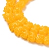 Synthetic Coral Dyed Carved Bead BSHE-H114-04D-2