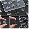 16Pcs Octagon Sew on Glass Rhinestone GLAA-SP0001-83B-02-5