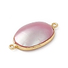 Natural Shell Connector Charms SSHEL-G028-01C-G-4