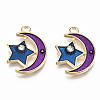 Alloy Enamel Pendants ENAM-S126-007-RS-2