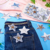 24Pcs 2 Styles Polyester Heat Transfer Vinyl Sheets PATC-TA0001-23-8