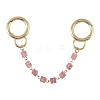 Glass Link Bag Extender Chains HJEW-YW00101-04-1