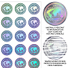 PET Waterproof Self Adhesive Laser Sticker STIC-WH0028-012-4