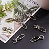 Iron Swivel Snap Hooks Clasps IFIN-NB0001-05-6