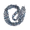 Electroplate Glass Beads Strands EGLA-N012-07U-2