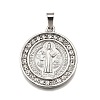304 Stainless Steel Pendants STAS-B086-09B-P-1