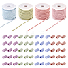 DIY Macaron Color Hair Ties Making Kit DIY-TA0004-55-2