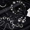 8 Styles Alloy Jewelry Sets SJEW-OC0001-02P-4