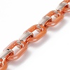 Handmade Opaque Acrylic Cable Chains AJEW-JB00890-04-2