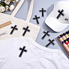 20Pcs Polyester Clothing Patches PATC-GA0002-02A-4