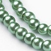 Glass Pearl Beads Strands X-HY-4D-B64-2