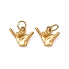 304 Stainless Steel Charms X-STAS-G364-09G-1