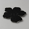 Felt & Rhinestone Embroider Thread Iron on/Sew On Patches PATC-WH0023-30C-2