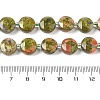 Natural Unakite Bead Strands G-C116-A04-01-5