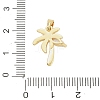 Brass Micro Pave Cubic Zirconia Pendants KK-B158-02G-01-3