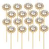 16Pcs Alloy Crystal Rhinestone Head Pins FIND-SP0004-63G-1