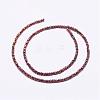 Electroplate Glass Beads Strands EGLA-K010-FP03-2