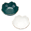 2Pcs 2 Colors Porcelain Brush Holder OFST-PH0001-06A-1