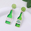 Creative Saint Patrick Style Acrylic Stud Earrings FS-WGAE93E-04-1