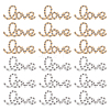 40Pcs 2 Colors Alloy Rhinestone Cabochons FIND-FH0010-89-1
