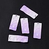 Gradient Spray Painted Alloy Pendants LS-FIND-E026-04-2
