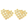 304 Stainless Steel Stud Earring for Women EJEW-C067-18G-1
