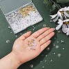 700Pcs 4 Styles Plastic Ear Nuts FIND-YW0006-83-4