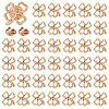 40Pcs Alloy Lapel Pin Backs for Backpack Clothes JEWB-DC0006-44-1