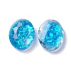 Resin Imitation Opal Cabochons RESI-E042-01B-2