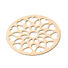 Brass Filigree Pendants KK-C167-01G-2