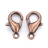 Zinc Alloy Lobster Claw Clasps E103-NFR-2
