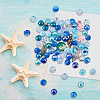 SUPERFINDINGS DIY Ocean Theme Jewelry Making Finding Kit DIY-FH0005-19-4