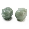 Natural Green Aventurine Carved Figurines DJEW-L023-C02-1