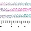 Transparent Painted Glass Beads Strands DGLA-A034-T3mm-A10-3