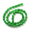 Natural Malaysia Jade Dyed Beads Strands G-B106-A09-01-3