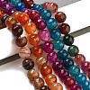 Natural Agate Beads Strands G-G703-10mm-M-5