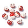 Handmade Porcelain Beads PORC-YW0001-09A-1