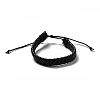 PU Imitation Leather Braided Cord Bracelets for Women BJEW-M290-01C-1