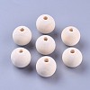 Unfinished Wood Beads X-WOOD-S651-18mm-LF-1