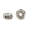 Brass Rhinestone Spacer Beads RB-A003-6MM-N-2