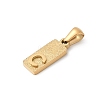 304 Stainless Steel Pendants LS-STAS-Z120-03C-G-2